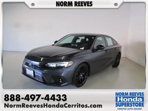 Gray 2023 Honda Civic Sport