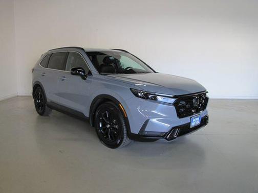Gray 2025 Honda CR-V Hybrid Sport FWD