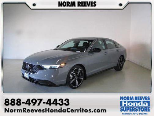 Gray 2025 Honda Accord Hybrid Sport