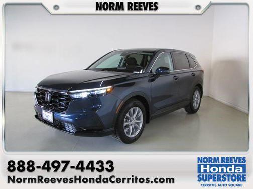 Blue 2025 Honda CR-V EX 2WD