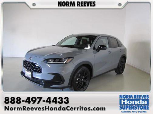 Gray 2025 Honda HR-V 2WD Sport