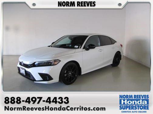 White 2024 Honda Civic Sport