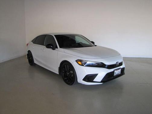 White 2024 Honda Civic Sport