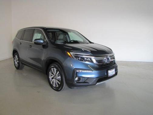 Blue 2021 Honda Pilot 2WD EX