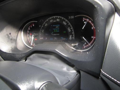 White 2023 Toyota RAV4 LE