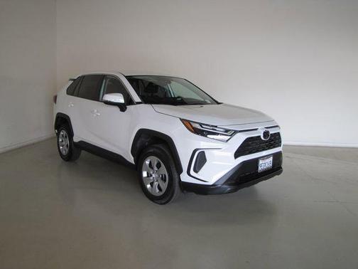 White 2023 Toyota RAV4 LE