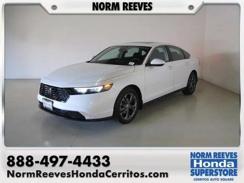 White 2023 Honda Accord EX