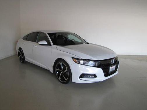 White 2020 Honda Accord Sport 1.5T