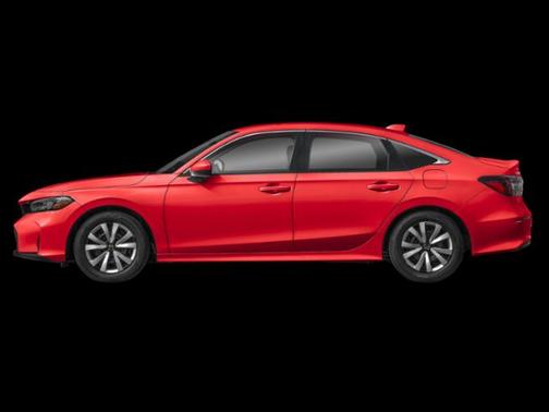 Red 2026 Honda Civic LX