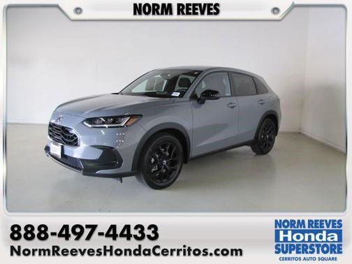 Gray 2023 Honda HR-V 2WD Sport