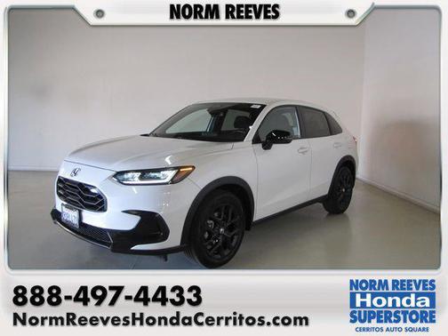 White 2025 Honda HR-V AWD Sport