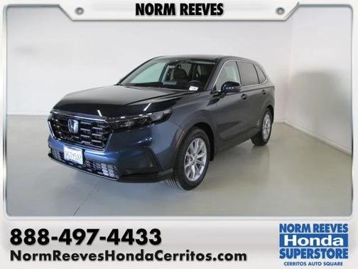 Blue 2023 Honda CR-V EX 2WD