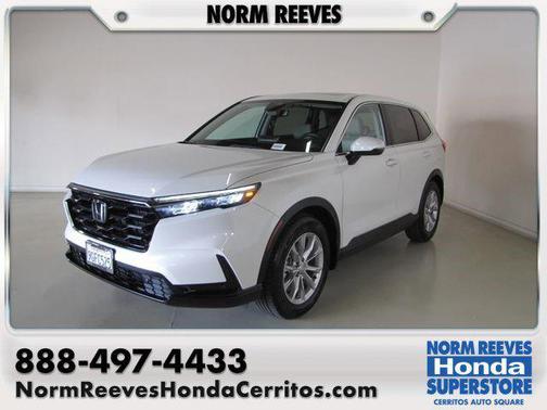 White 2023 Honda CR-V EX-L 2WD