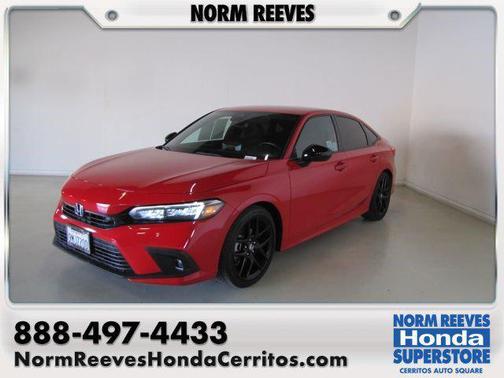 Red 2024 Honda Civic Sport
