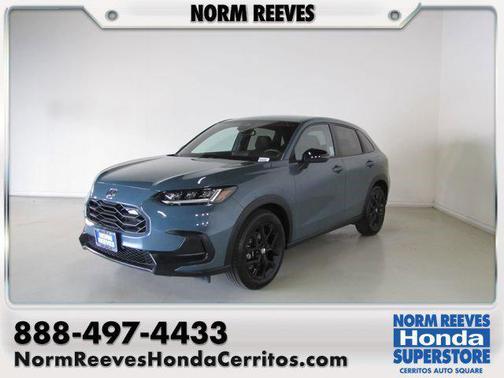 Green 2024 Honda HR-V 2WD Sport