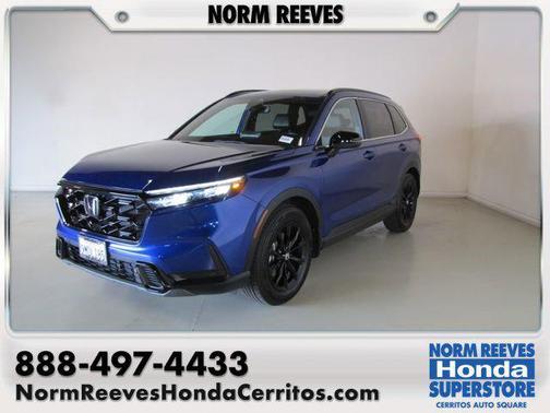 Blue 2024 Honda CR-V Hybrid Sport FWD
