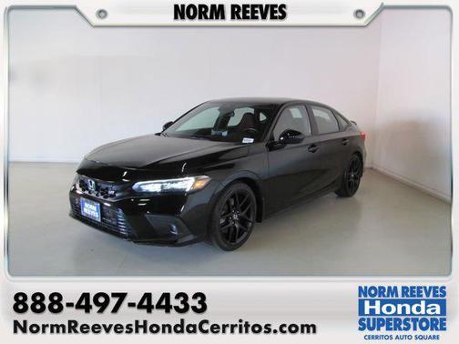 Crystal Black Pearl 2023 Honda Civic Si Base