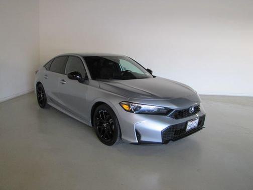 Silver 2025 Honda Civic Sport