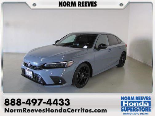 Gray 2024 Honda Civic Sport