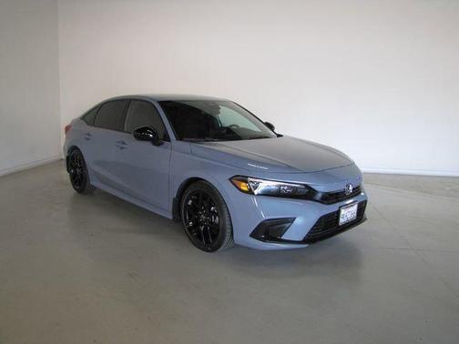 Gray 2024 Honda Civic Sport