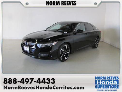Black 2020 Honda Accord Sport 1.5T