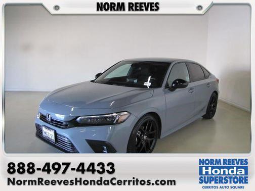 Gray 2024 Honda Civic Sport