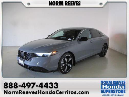Gray 2023 Honda Accord Hybrid Sport