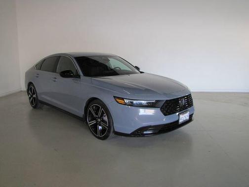 Gray 2023 Honda Accord Hybrid Sport