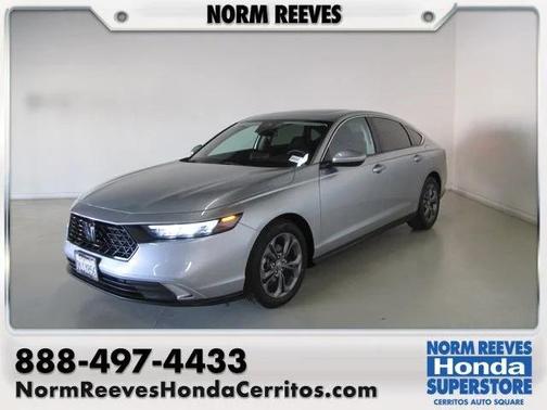 Silver 2024 Honda Accord EX
