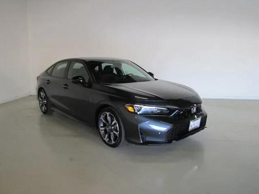Gray 2026 Honda Civic Hybrid Sport Touring
