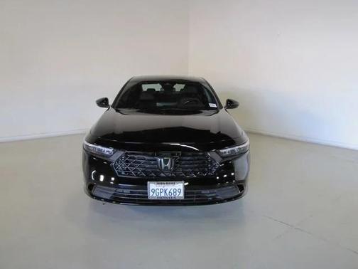 Black 2023 Honda Accord Hybrid Sport-L