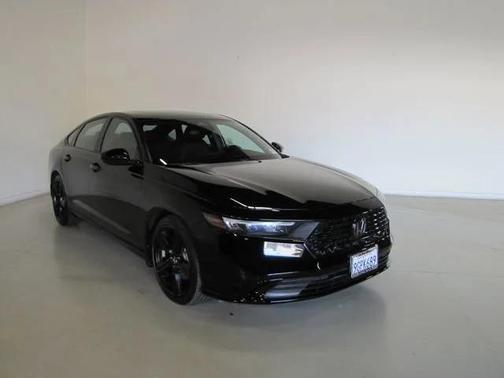 Black 2023 Honda Accord Hybrid Sport-L