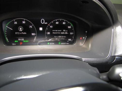 Blue 2025 Honda Civic Hybrid Sport Touring