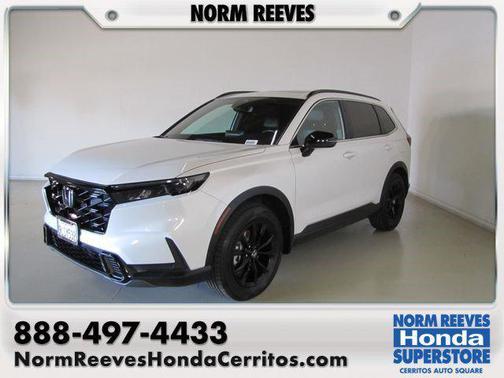 White 2024 Honda CR-V Hybrid Sport AWD