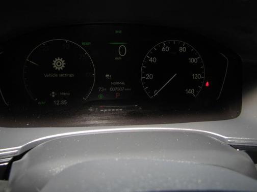 White 2025 Honda Civic Hybrid Sport