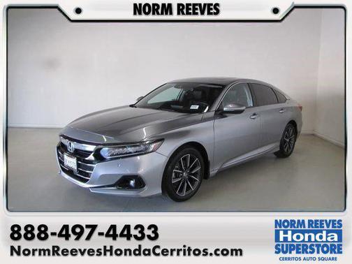Silver 2022 Honda Accord EX-L 1.5T