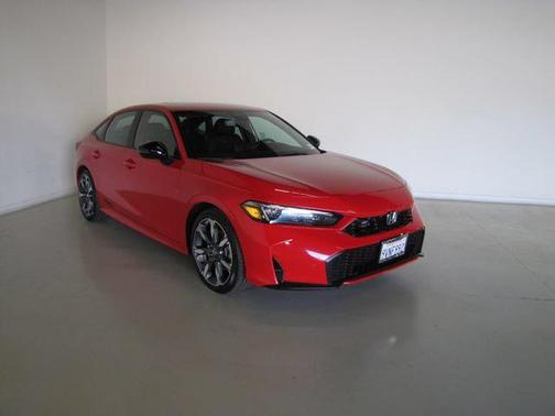 Red 2025 Honda Civic Hybrid Sport Touring