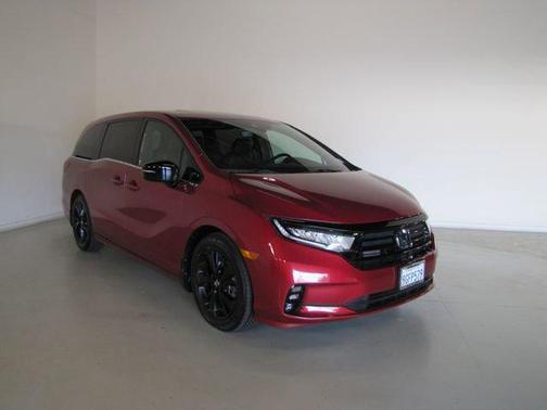 Red 2023 Honda Odyssey Sport