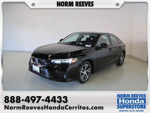 Black 2024 Honda Civic LX