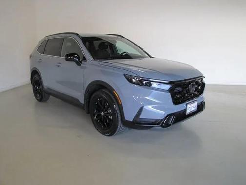 Gray 2025 Honda CR-V Hybrid Sport AWD
