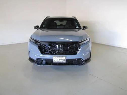 Gray 2025 Honda CR-V Hybrid Sport AWD