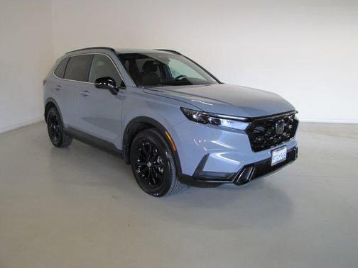 Gray 2025 Honda CR-V Hybrid Sport AWD