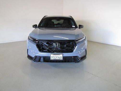 Gray 2025 Honda CR-V Hybrid Sport AWD
