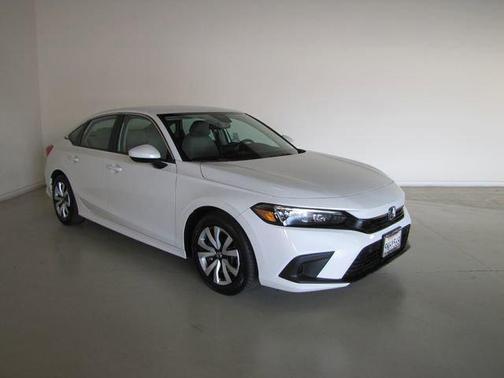 White 2024 Honda Civic LX