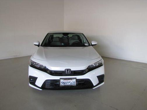 White 2024 Honda Civic LX