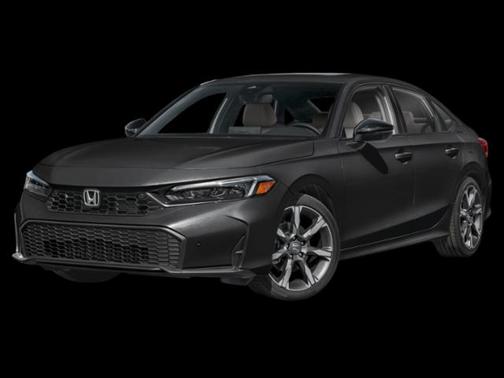 Black 2026 Honda Civic Hybrid Sport Touring