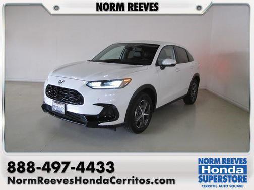 White 2025 Honda HR-V EX-L