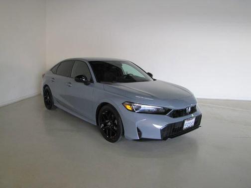 Gray 2025 Honda Civic Sport