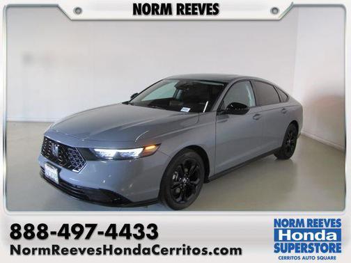 Gray 2025 Honda Accord SE