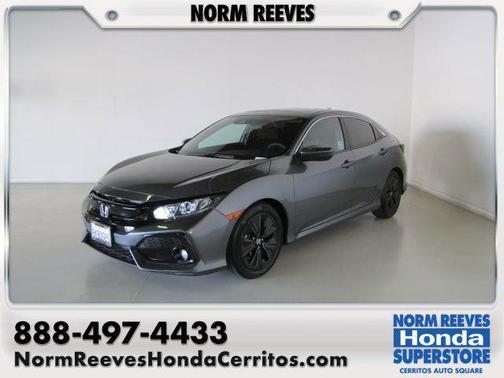 Gray 2019 Honda Civic EX